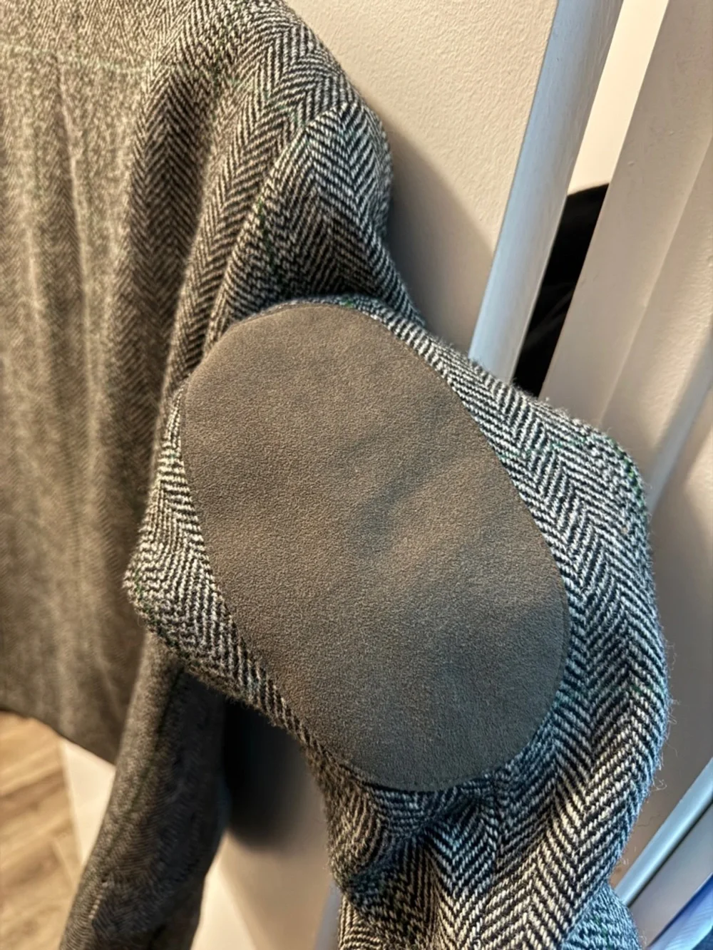 Classic Herringbone Sport Coat - Gray - Picture 4 of 7